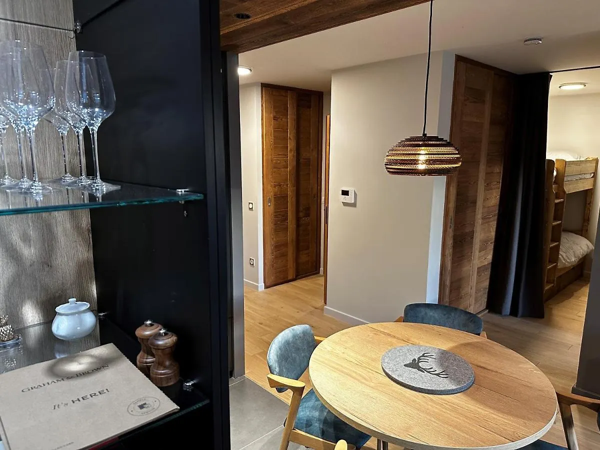 公寓 Chalet Cristal - Magnifique Appartement A 5Mn Du Centre De La Clusaz 圣简德斯科特